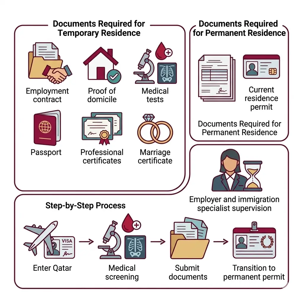 Requirements for Residency in Qatar