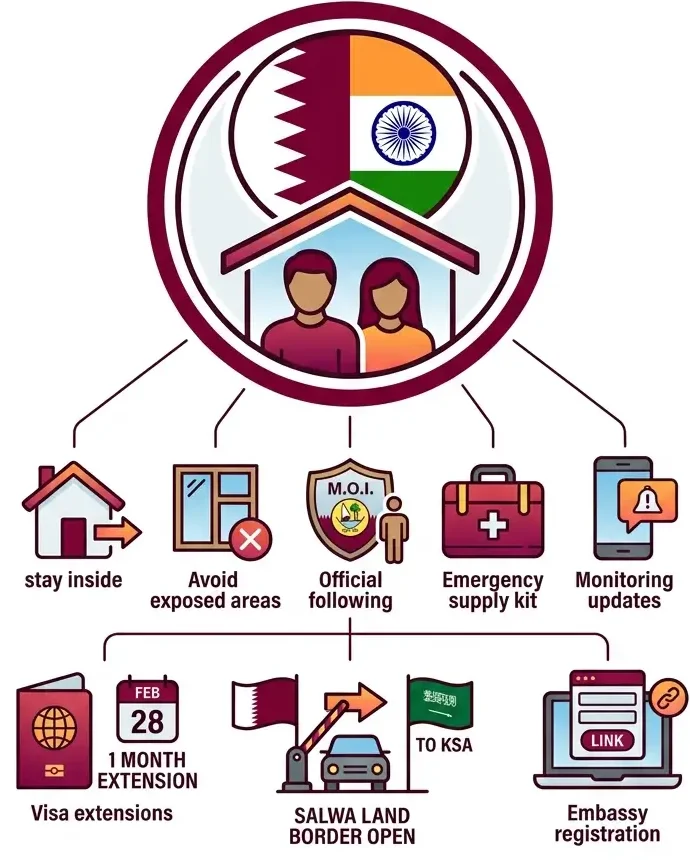 Safety Guidelines for Indian Nationals in Qatar