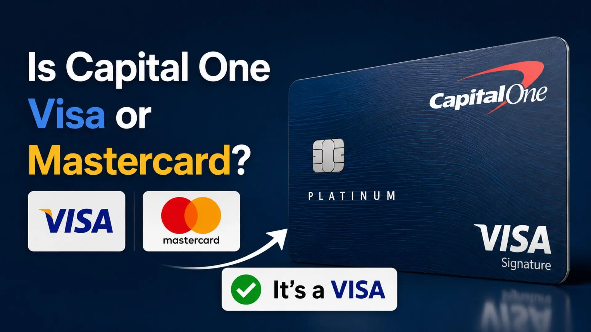 Is Capital One Visa or Mastercard?