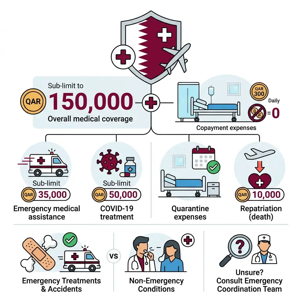 What Does Qatar Visitor Health Insurance Actually Cover