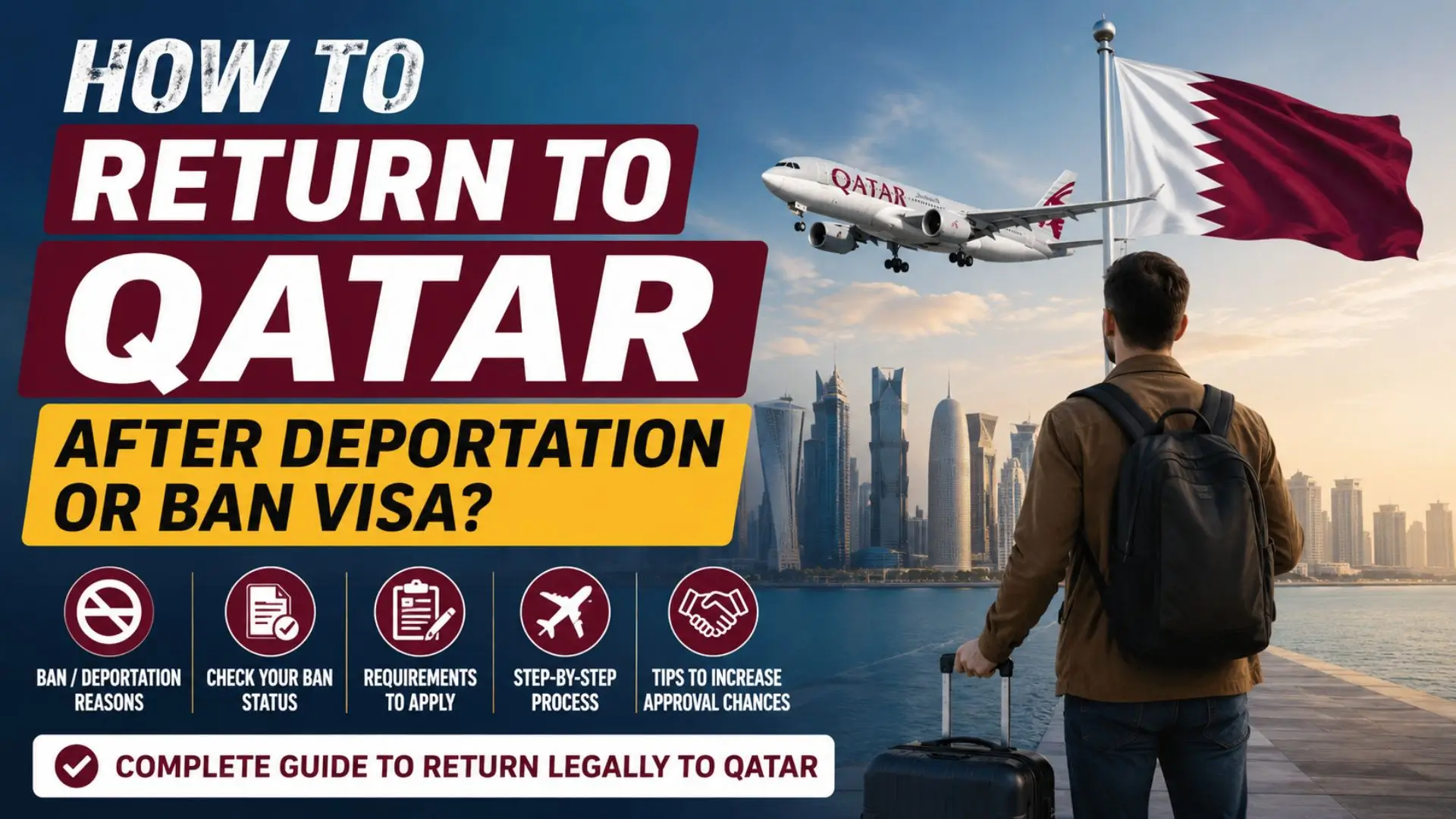 How to Return to Qatar After Deportation or Ban Visa?
